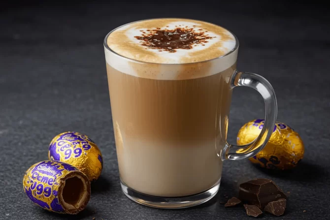 Cadbury Creme Egg Latte