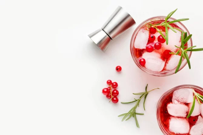Cranberry Gin(ger) Rickey Cocktail Recipe: A Holiday Twist on a Classic