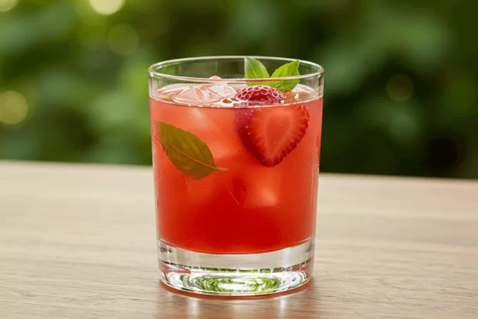 Strawberry Basil Smash