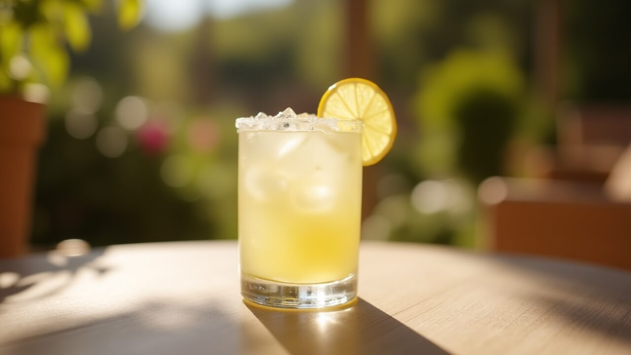 Creamy Limoncello Margarita
